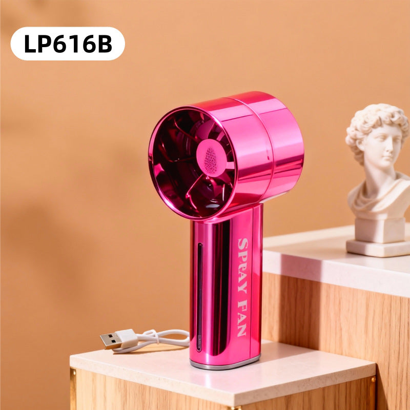 Women's Portable Spray Fan with USB Charging Function Kalsten
