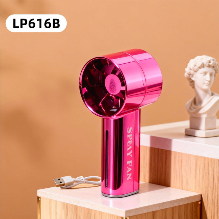 Women's Portable Spray Fan with USB Charging Function Kalsten