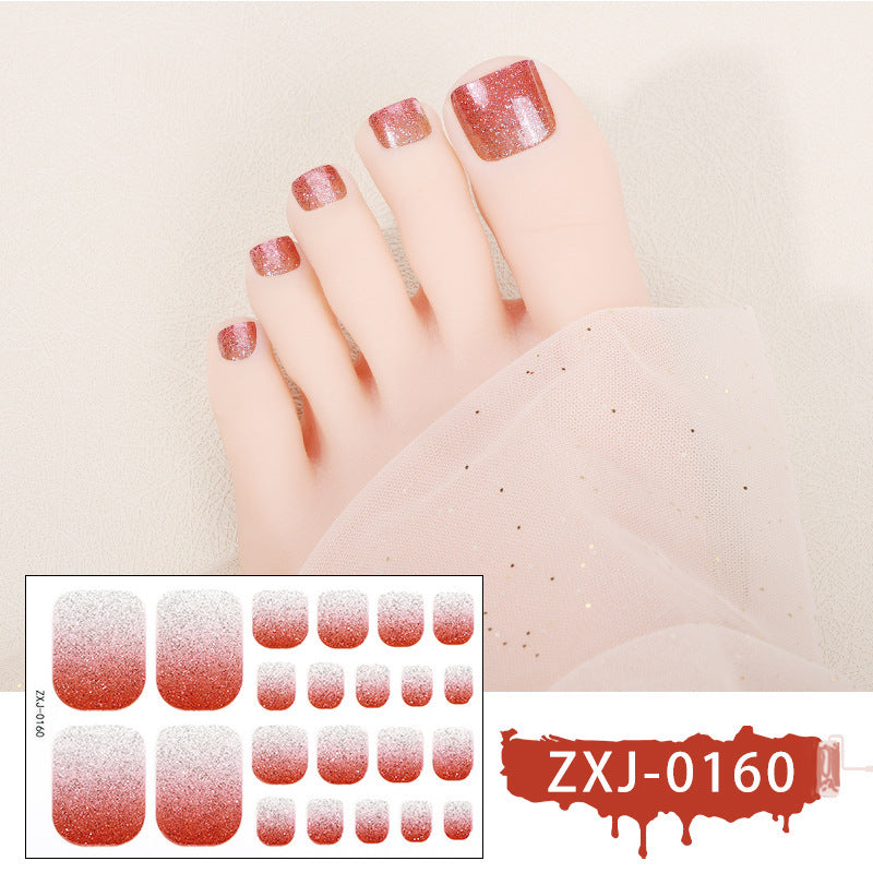 Premium Self-Adhesive Toenail Art Wraps