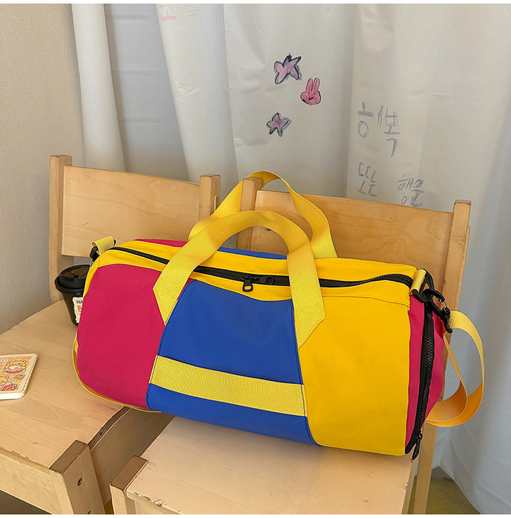 Sporty Functional Travel Duffel Bag Kalsten