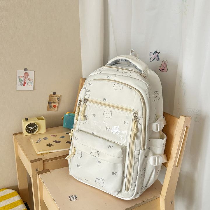 Cute Cartoon-Printed Backpack Kalsten