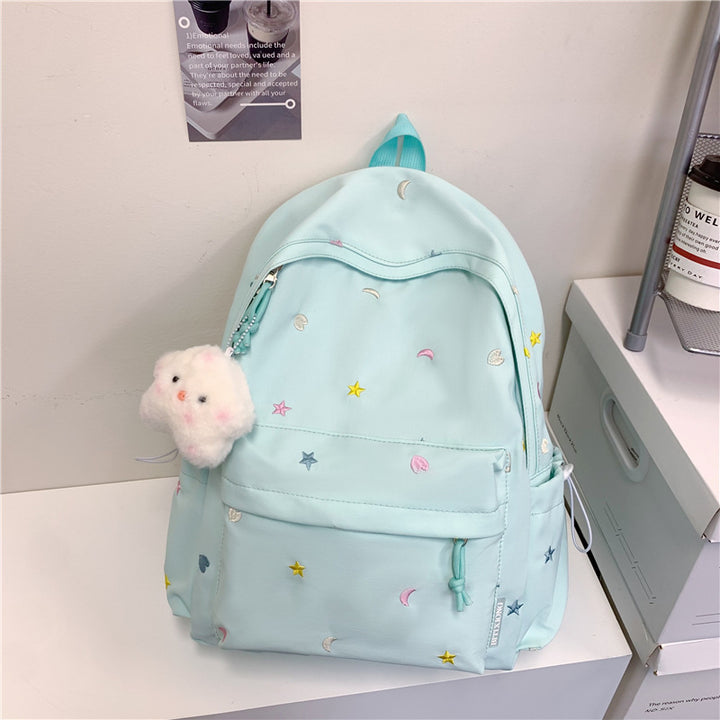 Stylish Fun-Embellished Casual Backpack Kalsten