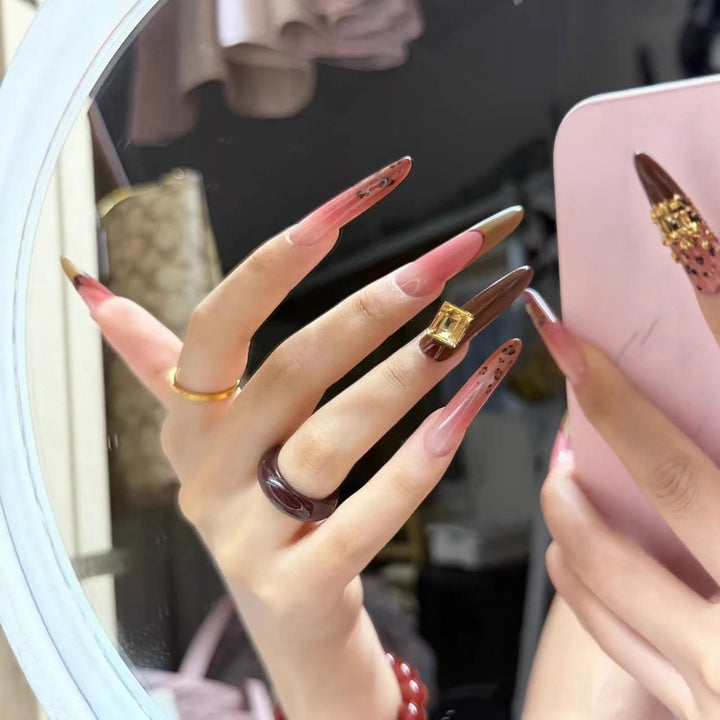Elegant Stiletto Nail Design