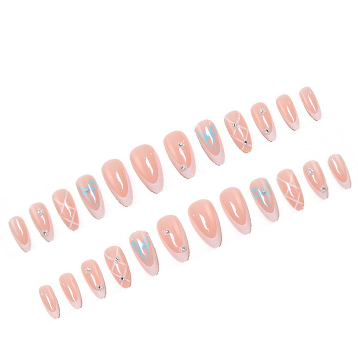 Elegant artificial nails with floral and decorative details Kalsten