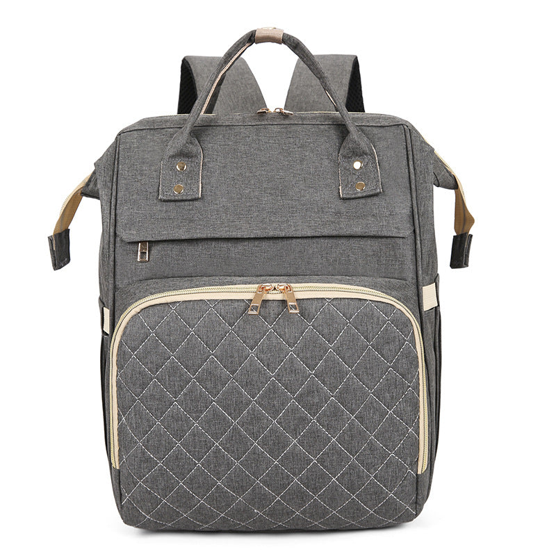 Multi-Functional Quilted Travel Backpack Kalsten