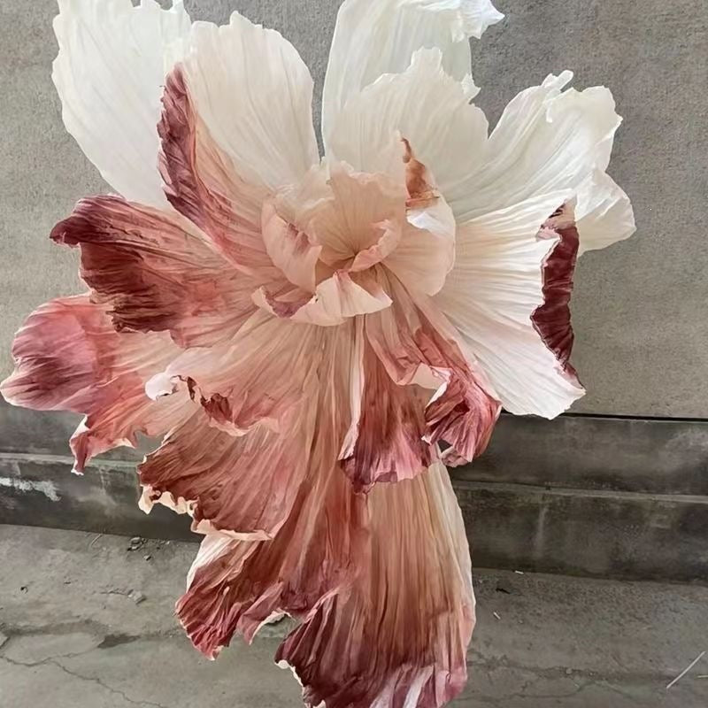 Oversized Floral Sculpture