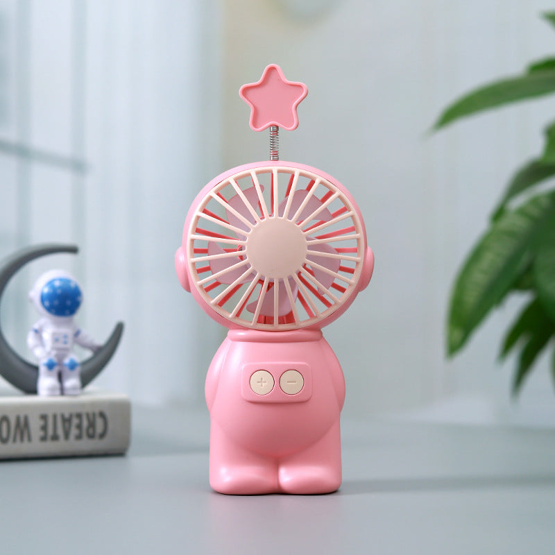 Unisex Portable Mini Fan in Creative Figure Design Kalsten