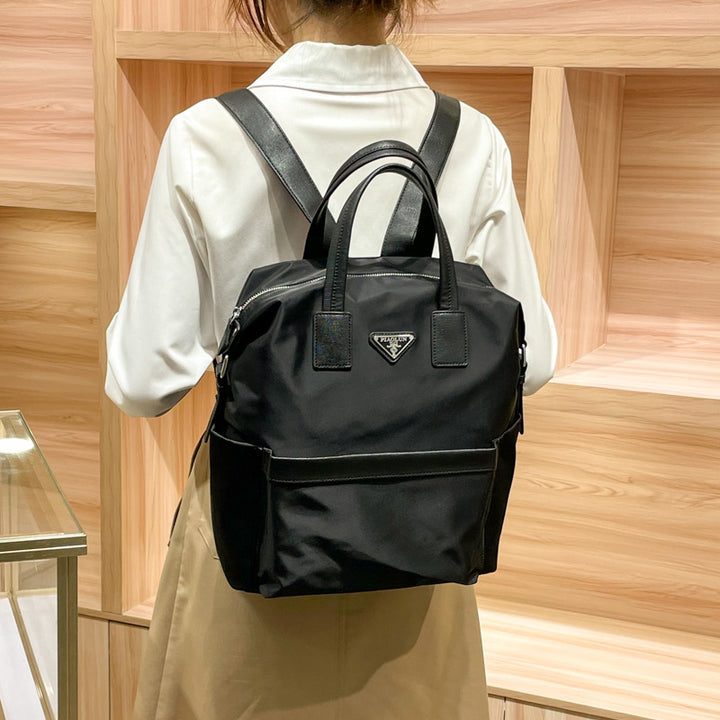 Elegant Functional Backpack with Multiple Compartments