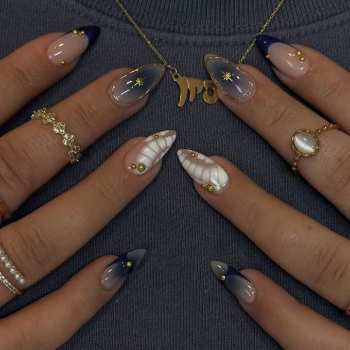 Artistic Ombre Press-On Nail Set