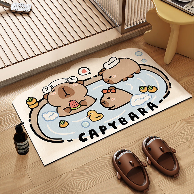 Cute Bear-Themed Plush Area Mat Kalsten