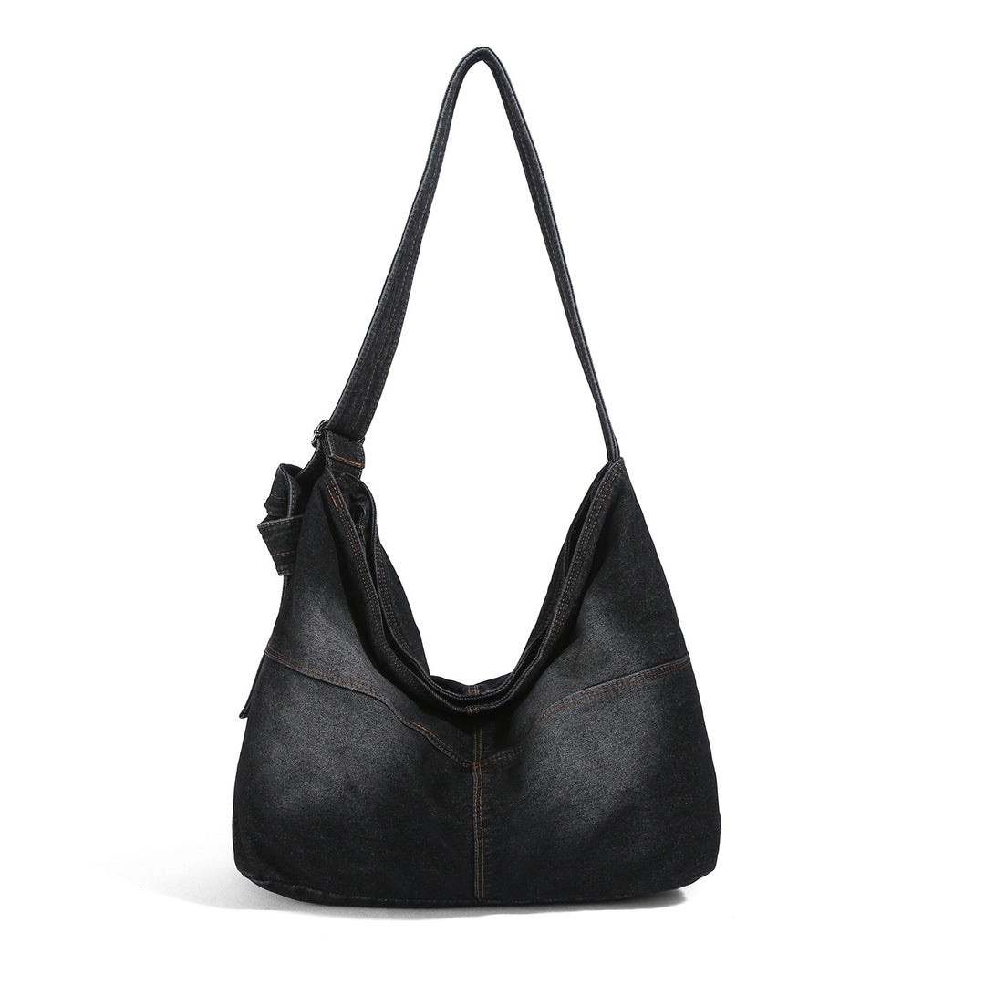 Casual Denim Hobo Bag