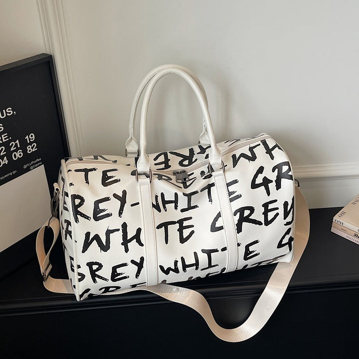 Stylish Graphic Print Duffle Bag Kalsten