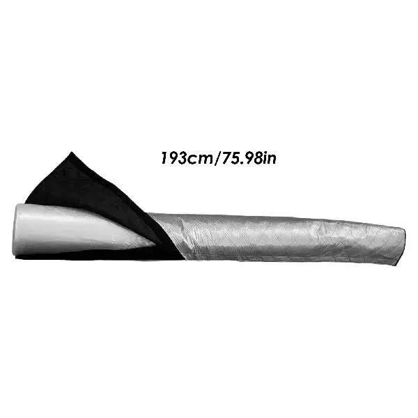 Unisex one size flexible insulated refrigerant line cover with reflective thermal insulation layer Kalsten