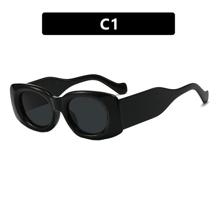 Ladies futuristic sunglasses in elegant square design Kalsten