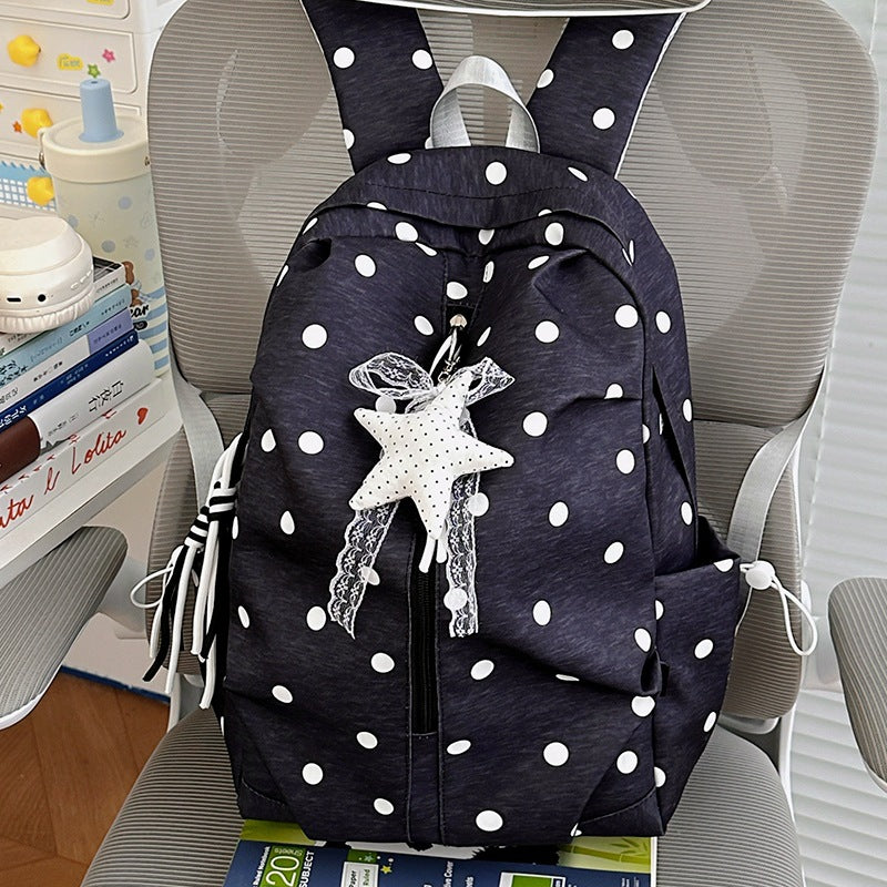 Playful Polka Dot Backpack Kalsten