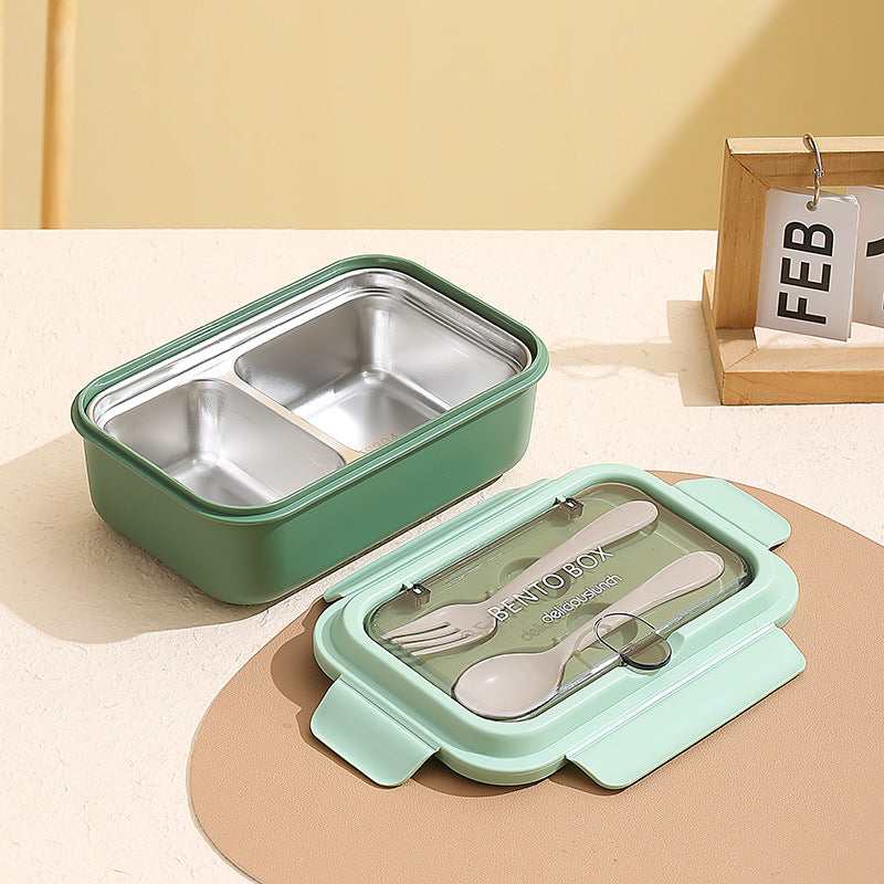 Airtight Bento Lunch Box with Removable Divider