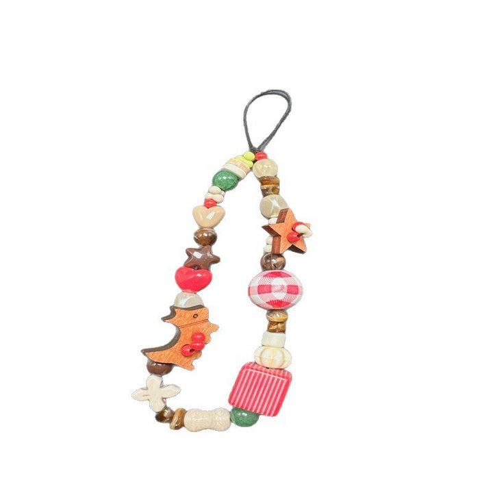 Decorative Wooden Beaded Lanyard Kalsten