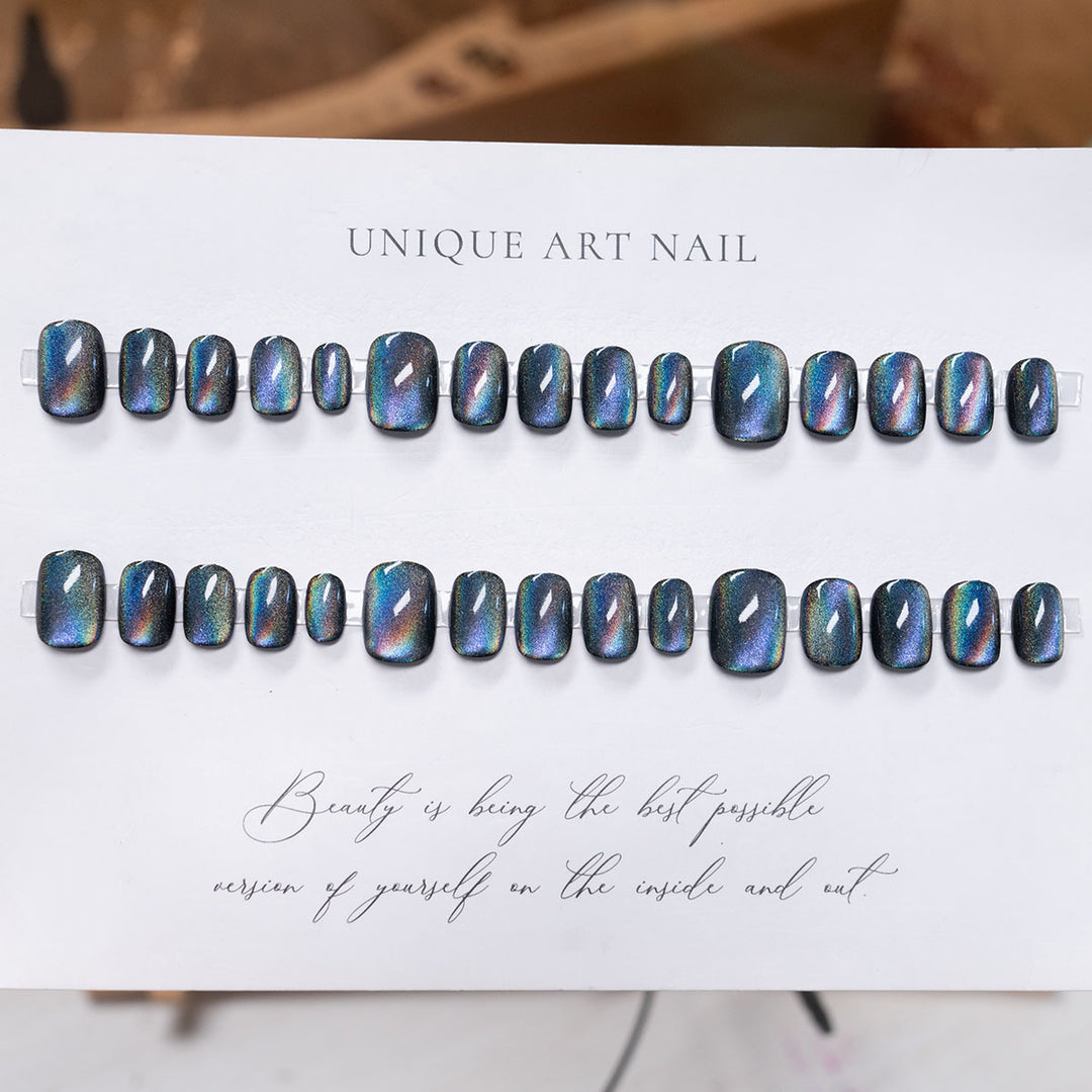 Artistic Glam Press-On Nail Set