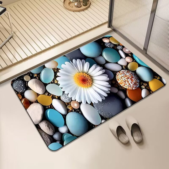 Floral Print Area Rug Kalsten
