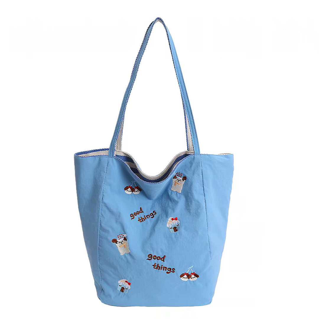 Embroidered Casual Tote Kalsten