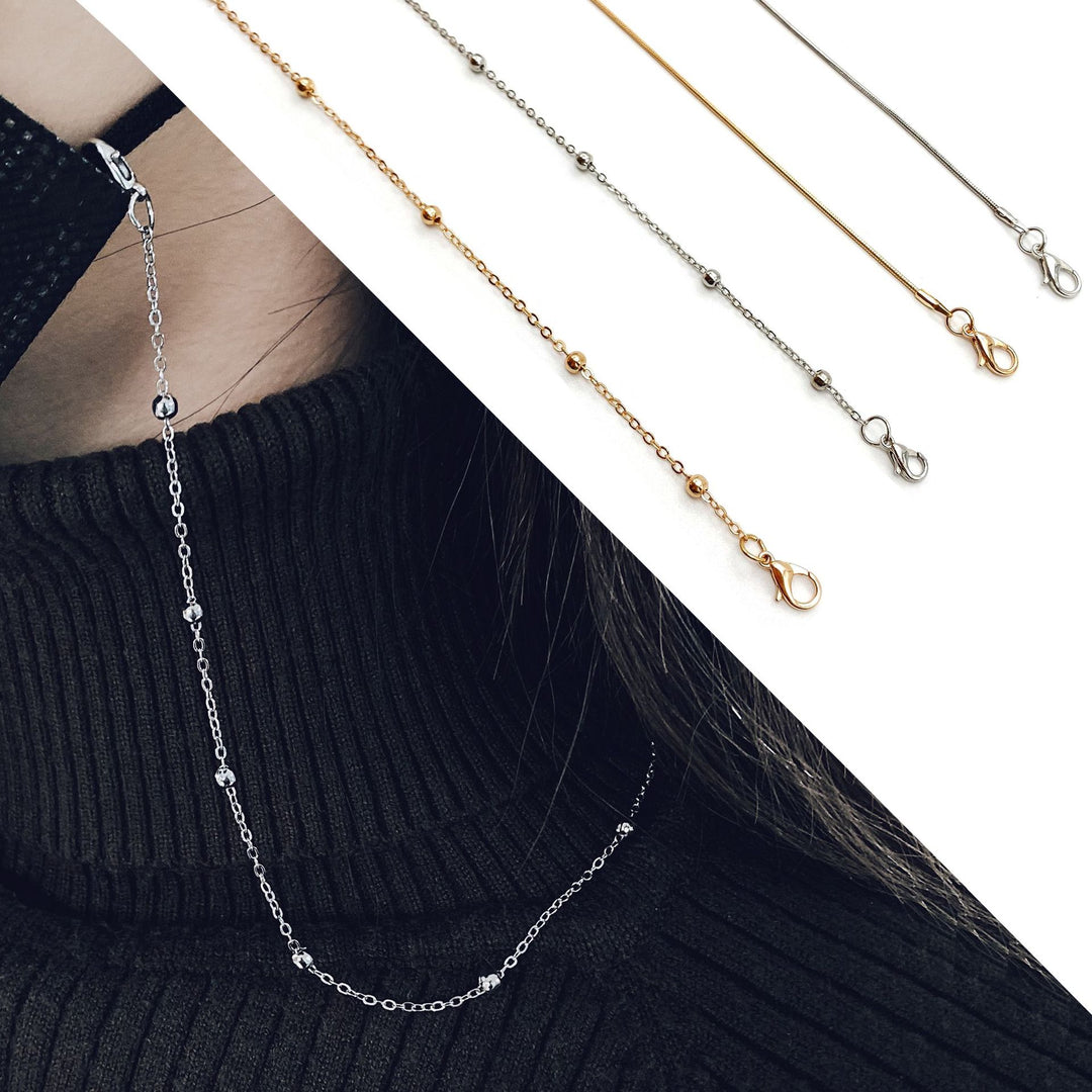 Sleek Metal Chain Eyewear Retainer Kalsten