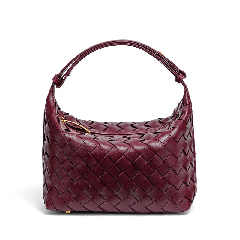 Woven Leather Handbag Kalsten