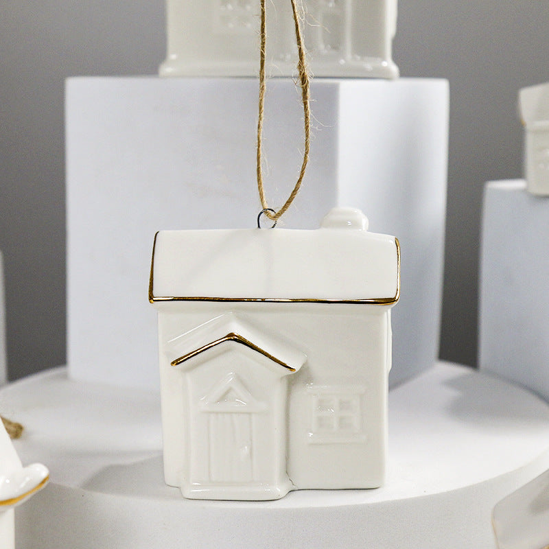 Decorative House-Shaped Ceramic Kalsten