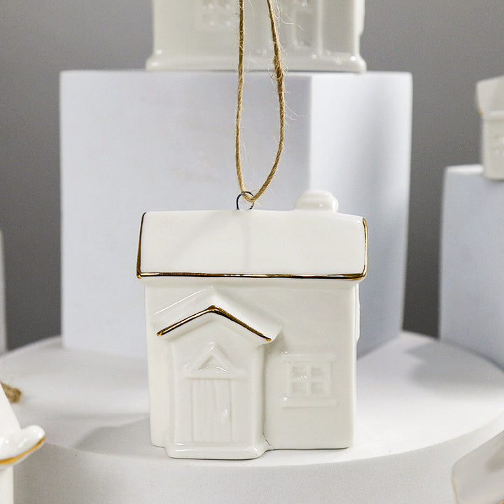 Decorative House-Shaped Ceramic Kalsten
