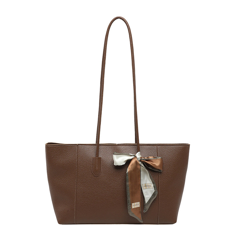 Elegant Leather Tote Bag