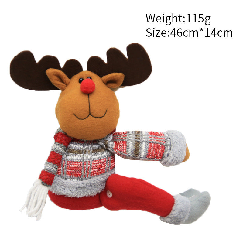 Plush Christmas Reindeer Figurine