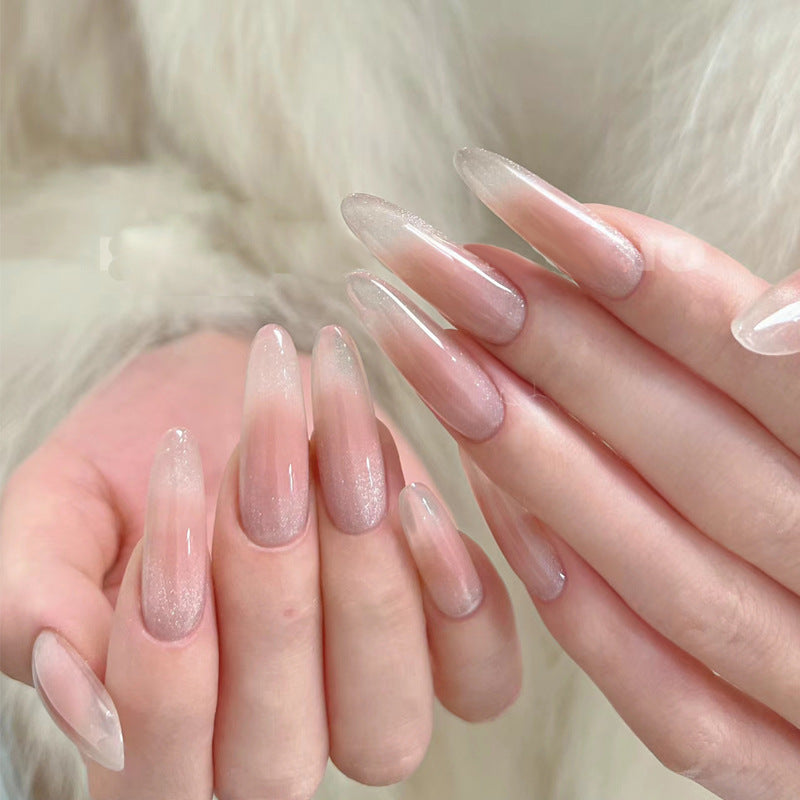 Premium Glossy Almond-Shaped Press-On Nails Kalsten 1789388672