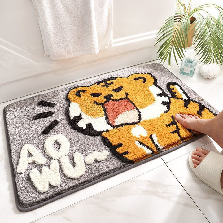 Cute Dog-Themed Bath Mat Kalsten