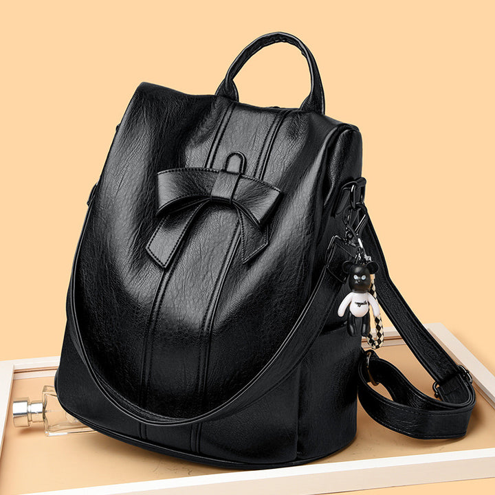 Stylish Bow-Accented Backpack Kalsten