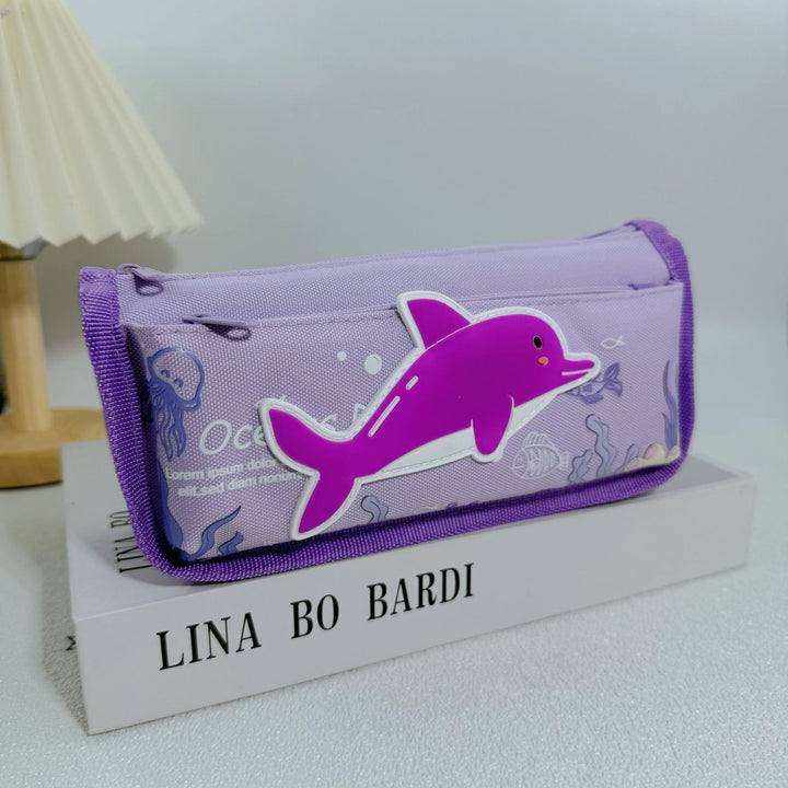 Cute Dolphin Design Pencil Case Kalsten