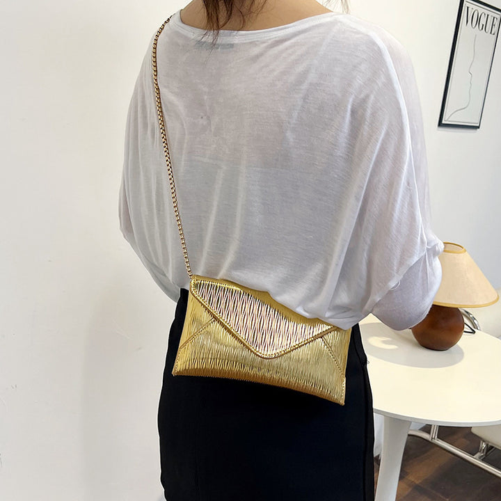 Elegant Patent Leather Clutch Purse