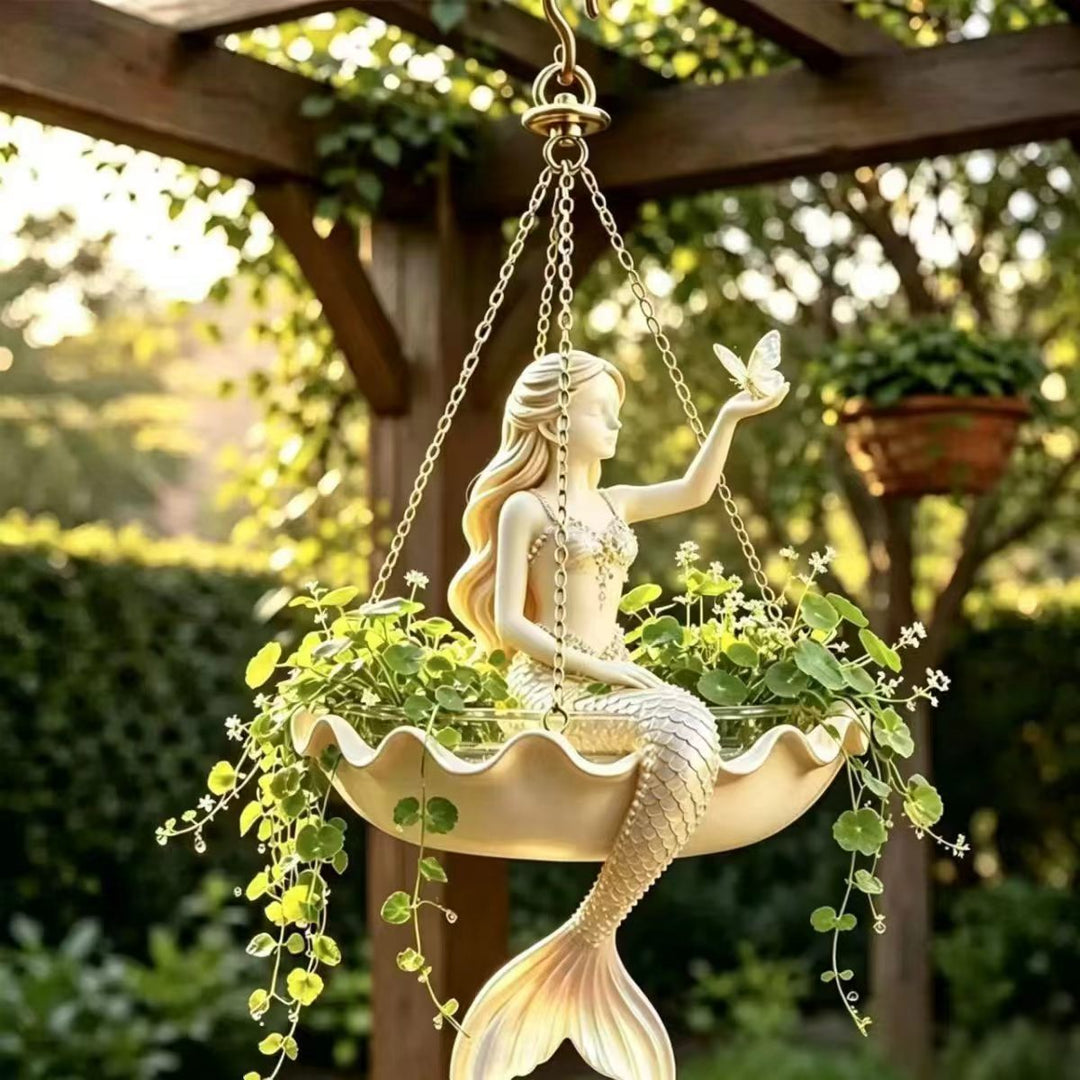 Mermaid Decorative Hanging Planter Kalsten