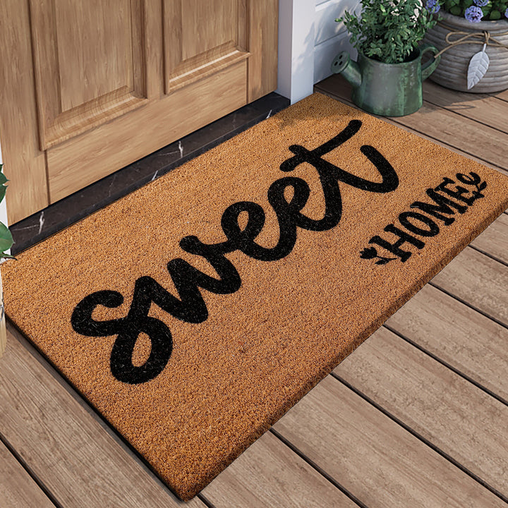 Leaf Pattern Entrance Mat Kalsten
