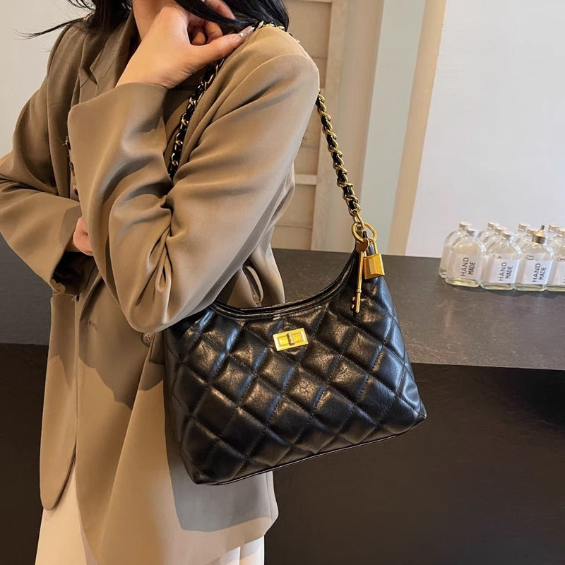 Chic Quilted Chain Bag Kalsten