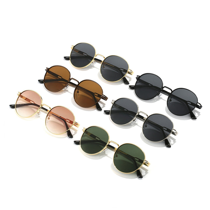 Women's Fashion Sunglasses in Minimalist Round Frame Kalsten