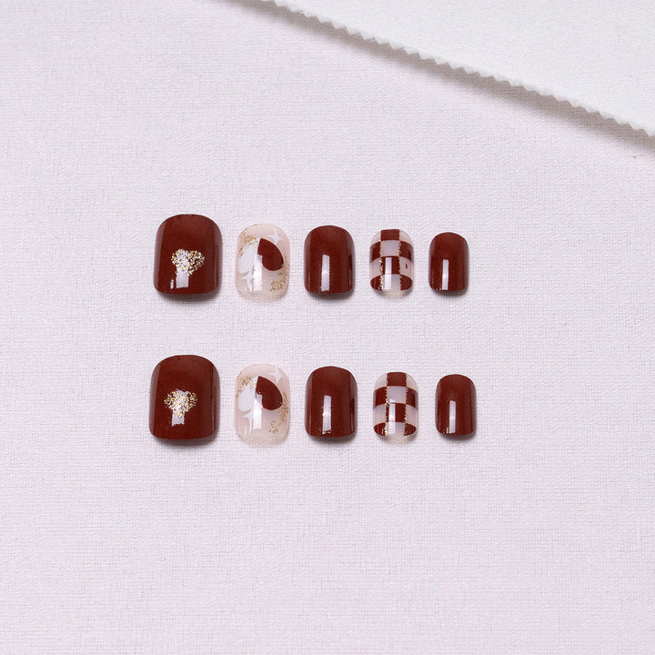 Decorative Press-On Nail Art Set  1791110395