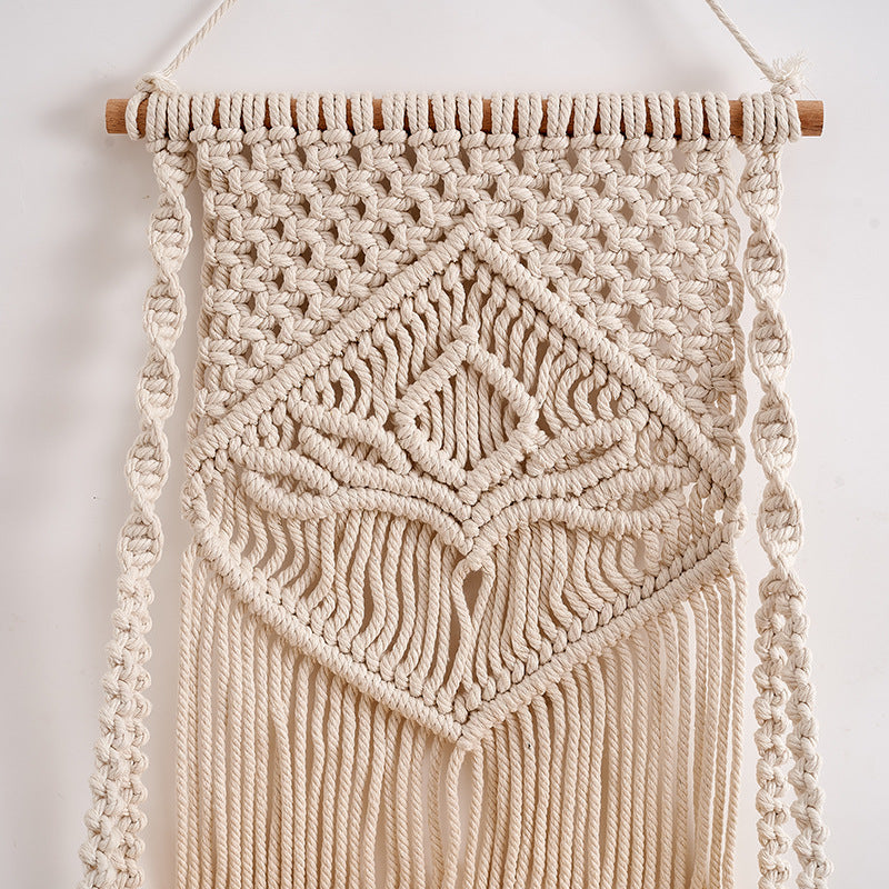 Decorative Macramé Wall Shelf Kalsten