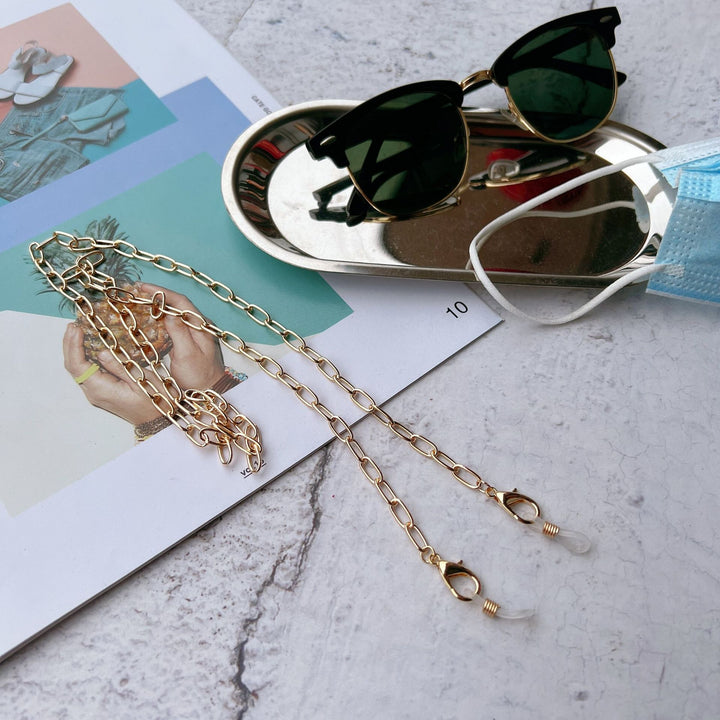Stylish Long-Link Eyewear Chain Kalsten