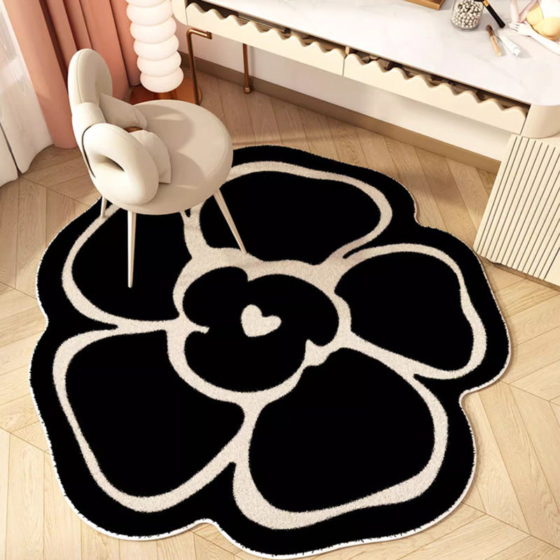 Floral Design Area Rug