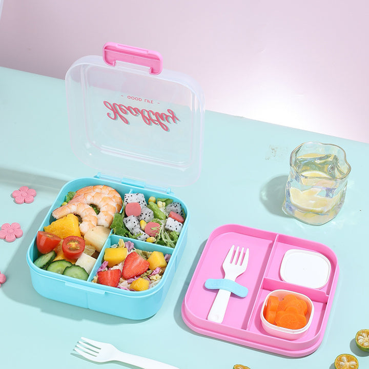 Multi-Compartment Healthy Snack Storage Box