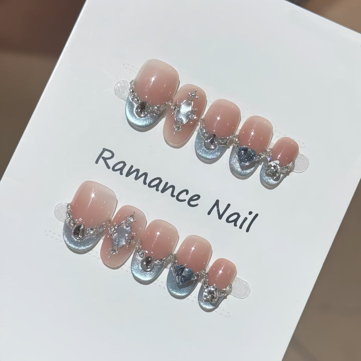 Elegant Press-On Nail Set Kalsten