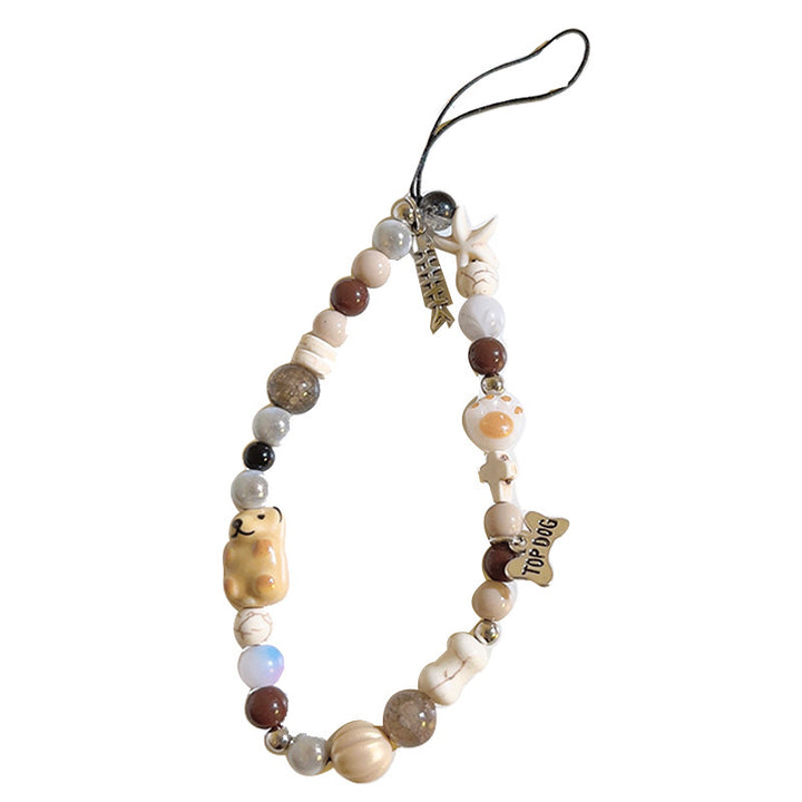 Animal-Themed Beaded Charm Eyewear Holder Kalsten