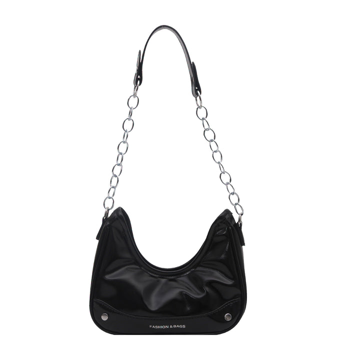 Chain-Handled Shoulder Bag