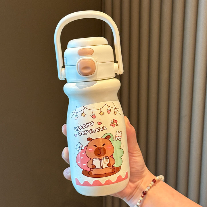 Women's insulated drinking bottle with animal-friendly design Kalsten