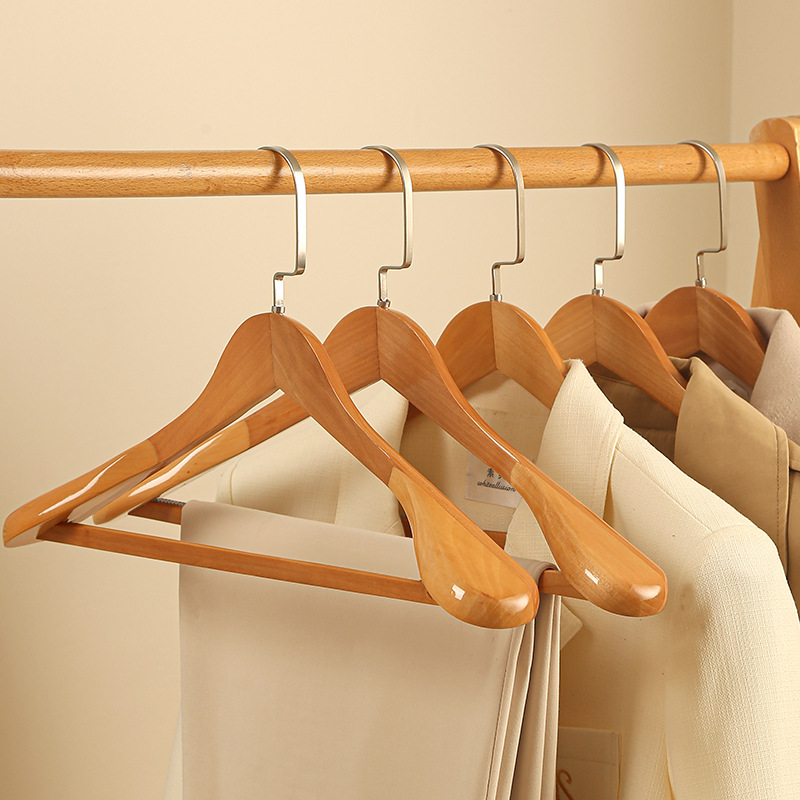 Kalsten | Luxury Wooden Clothes Hangers with Curved Design