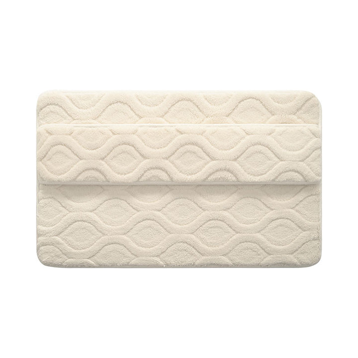 Plush Textured Bathroom Comfort Mat Kalsten